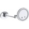 Bemeta kozmetické zrkadlo s osvetlením 216 x 216 x 370 mm chróm 112101149 Bemeta kozmetické zrkadlo s osvetlením 216 x 216 x 370 mm chróm 112101149