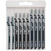 Bosch 2607010629 Súprava pílových plátkov pre priamočiare píly Basic for Wood 10 ks Bosch 2607010629 Súprava pílových plátkov pre priamočiare píly Basic for Wood 10 ks