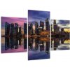 Obraz nočného mesta na stenu (Obraz 90x60cm) Obraz nočného mesta na stenu (Obraz 90x60cm)