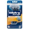 Gillette Blue3 holiaci jednorazový strojček 3 ks Gillette Blue3 holiaci jednorazový strojček 3 ks