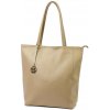 Gregorio 1748 béžová dámska kožená taška cez rameno, shopper taška 37 x 35 x 14 cm Gregorio 1748 béžová dámska kožená taška cez rameno, shopper taška 37 x 35 x 14 cm
