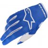 Motokrosové rukavice Alpinestars Radar blue/white vel. M