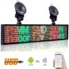 WiFi LED svetelná tabula do auta 5-12V - panel 50 cm x 9,6 cm WiFi LED svetelná tabula do auta 5-12V - panel 50 cm x 9,6 cm