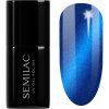 Semilac UV Hybrid Silk Effect gélový lak na nechty s použitím UV/LED lampy odtieň 466 Blue Silk Pyjamas 7 ml Semilac UV Hybrid Silk Effect gélový lak na nechty s použitím UV/LED lampy odtieň 466 Blue Silk Pyjamas 7 ml