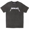 Tričko Metallica - Logo, Unisex,Šedá,S Tričko Metallica - Logo, Unisex,Šedá,S