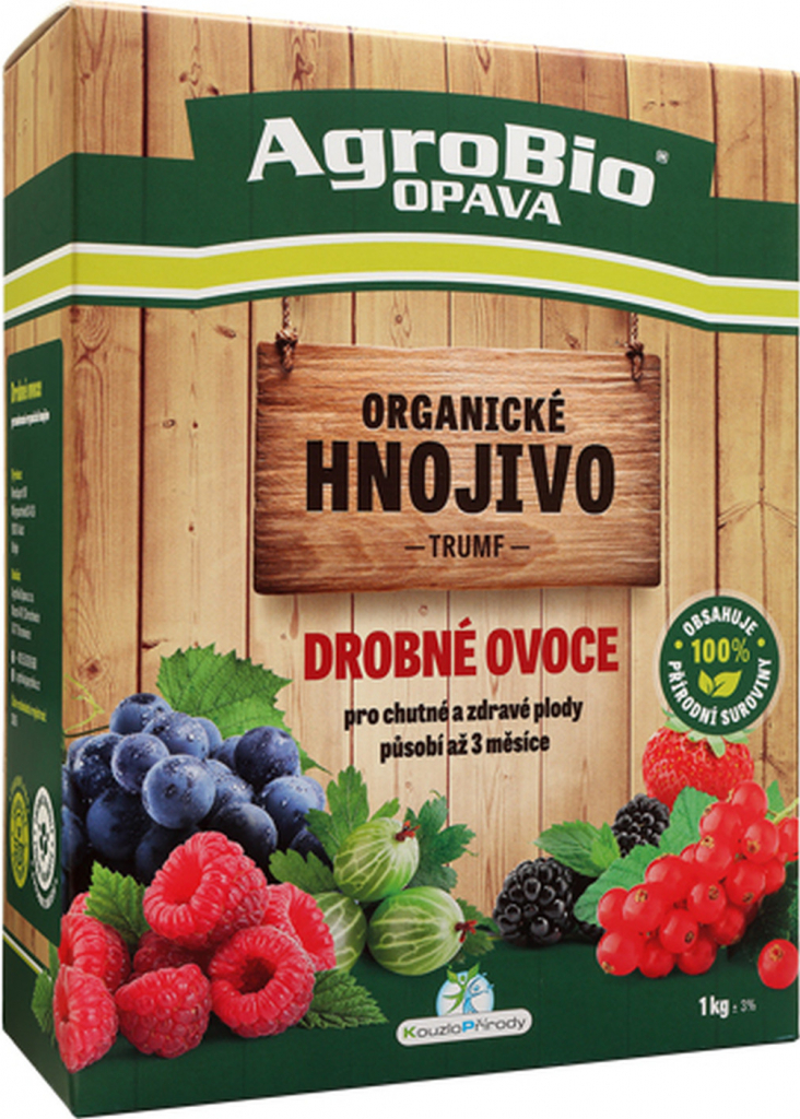 AgroBio TRUMF organické hnojivo drobné ovocie 1 kg