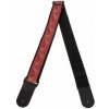 AW Gitarový remeň Red & Gold