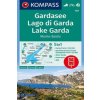 Kompass Karte Gardasee, Lago di Garda, Lake Garda, Monte Baldo