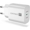 CONNECT IT Voyager2 nabíjecí adaptér 1×USB-C, 25W PD, BÍLÝ CWC-2070-WH Connect IT CONNECT IT Voyager2 nabíjecí adaptér 1×USB-C, 25W PD, BÍLÝ CWC-2070-WH Connect IT