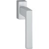 HOPPE okenní klika TOULON, čtyřhran 7 x 32-42 mm, 45°, F1 stříbrná přírodní
