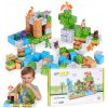 Magnetické stavebné kocky pre deti 114 ks – dinosaury Magnetické stavebné kocky pre deti 114 ks – dinosaury