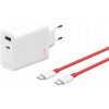 Sieťová Nabíjačka OnePlus USB typ C pre Oppo 7300 mA 21 V biela Sieťová Nabíjačka OnePlus USB typ C pre Oppo 7300 mA 21 V biela