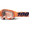 100% SPEEDLAB Cyklistické okuliare - RACECRAFT 2 - oranžová/čierna 100% SPEEDLAB Cyklistické okuliare - RACECRAFT 2 - oranžová/čierna
