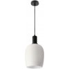 Candellux | Závesné svietidlo na lanku WOLKEN 1xE27/40W/230V biela/čierna | CA1118 Candellux | Závesné svietidlo na lanku WOLKEN 1xE27/40W/230V biela/čierna | CA1118