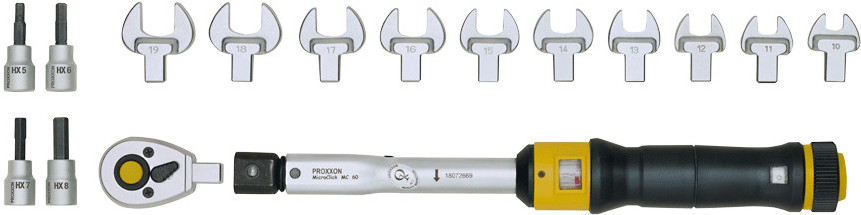 PROXXON MicroClick MC 60-Multi momentový kľúč 12-60 Nm 23341