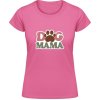 Akciové Dámske Tričko Soft-Style Gildan - Nápis Dog Mama - Azalka - S - Dámske Akciové Dámske Tričko Soft-Style Gildan - Nápis Dog Mama - Azalka - S - Dámske