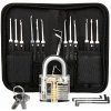 Mobilly Sada klieští LockPick 17v1 s priehľadným tréningovým zámkom ML0019 Mobilly Sada klieští LockPick 17v1 s priehľadným tréningovým zámkom ML0019
