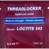 Loctite 242 - 0,5 ml, strednepevnostný , 1 x Loctite 242 - 0,5 ml Loctite 242 - 0,5 ml, strednepevnostný , 1 x Loctite 242 - 0,5 ml
