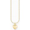 Thomas Sabo KE2234-413-39-L45V Gold-plated necklace with heart pendant Thomas Sabo KE2234-413-39-L45V Gold-plated necklace with heart pendant