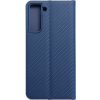 Puzdro / obal pre Samsung Galaxy S21 FE modré - Forcell Luna Book Carbon Puzdro / obal pre Samsung Galaxy S21 FE modré - Forcell Luna Book Carbon