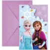 Pozvánky „Frozen - Ľadové kráľovstvo“, Procos, 9x14 cm, 6 ks Pozvánky „Frozen - Ľadové kráľovstvo“, Procos, 9x14 cm, 6 ks