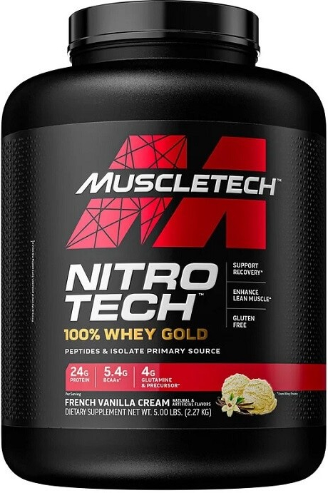 MuscleTech Nitro-Tech 100% Whey Gold 2510 g