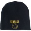 Nirvana Čiapka Face Logo Black UNI Nirvana Čiapka Face Logo Black UNI