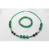 JOHAN, TAI PEI Korálkový set Emerald Luna JOHAN, TAI PEI Korálkový set Emerald Luna