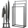 Interex design Vešiak na uteráky MIRA / Čierna matná Interex design Vešiak na uteráky MIRA / Čierna matná