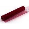 Dekorativní tkanina Fibre 39cm x 9,1m VÍNOVÁ Dekorativní tkanina Fibre 39cm x 9,1m VÍNOVÁ