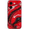Picasee silikonový černý obal pro Xiaomi Poco X8 Pro - Red black Picasee silikonový černý obal pro Xiaomi Poco X8 Pro - Red black