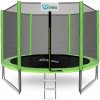 INLEA PREMIUM Jump Trampolína 305 cm s vonkajšou ochrannou sieťou - svetlozelená INLEA PREMIUM Jump Trampolína 305 cm s vonkajšou ochrannou sieťou - svetlozelená