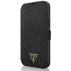 Guess knižka Apple iPhone 12/12 Pro GUFLBK12MVSATMLBK čierne