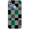 Picasee silikónový prehľadný obal pre Huawei P Smart 2019 - Block Grid Picasee silikónový prehľadný obal pre Huawei P Smart 2019 - Block Grid