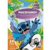 Maľovanky A4 so samolepkami Stitch Maľovanky A4 so samolepkami Stitch