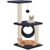 vidaXL Škrabadlo pre mačky so sisalovými stĺpikmi 65 cm
