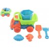 Teddies Auto na piesok s doplnkami plast 16cm 2 farby v sieťke 00311946 Teddies Auto na piesok s doplnkami plast 16cm 2 farby v sieťke 00311946