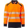 Payper ROAD WINTER Reflexná polokošeľa Fluorescent orange-Navy blue XS Payper ROAD WINTER Reflexná polokošeľa Fluorescent orange-Navy blue XS