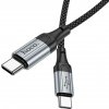 HOCO X102 - Prémiový kábel pre rýchle nabíjanie a dáta - USB typu C na USB typu C, 60W (1 meter) HOCO X102 - Prémiový kábel pre rýchle nabíjanie a dáta - USB typu C na USB typu C, 60W (1 meter)
