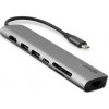 Epico Hub 7v1 sivá / 2x USB-A / USB-C / HDMI 8K / microSD / SD / RJ45 (9915112100071) Epico Hub 7v1 sivá / 2x USB-A / USB-C / HDMI 8K / microSD / SD / RJ45 (9915112100071)