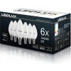 LED žiarovky Ledlux E14 10 W 6000 K, 6 ks LED žiarovky Ledlux E14 10 W 6000 K, 6 ks