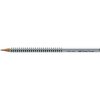 FABER-CASTELL ceruzka GRIP 2001 2H - strieborná FABER-CASTELL ceruzka GRIP 2001 2H - strieborná