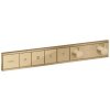 Hansgrohe RainSelect - Batéria pod omietku na 4 spotrebiče, kefovaný bronz - 15382140 Hansgrohe RainSelect - Batéria pod omietku na 4 spotrebiče, kefovaný bronz - 15382140