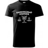 Zaobchádzať opatrne 50 - Klasické pánske tričko vyššej gramáže - 4XL ( Čierna ) Zaobchádzať opatrne 50 - Klasické pánske tričko vyššej gramáže - 4XL ( Čierna )