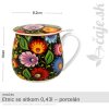 HRNČEK Etnic so sitkom 0,43l – porcelán – darčeková krabička HRNČEK Etnic so sitkom 0,43l – porcelán – darčeková krabička