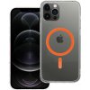 Kryt Drop Glue Colorful Ring Mag Cover s MagSafe iPhone 12 Pro Max Orange Kryt Drop Glue Colorful Ring Mag Cover s MagSafe iPhone 12 Pro Max Orange