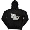 THIN LIZZY mikina Stacked Logo Čierna