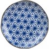 MIJ tanier STARBURST INDIGO IKAT 23 cm modrý