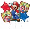 Súprava fóliových balónikov Super Mario - 5 ks Súprava fóliových balónikov Super Mario - 5 ks