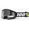 100% okuliare STRATA Mini detské black/clear 100% okuliare STRATA Mini detské black/clear
